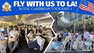 FLY WITH US TO LA!  | Caribbean Tour Part 1 | Joel Cruz Official