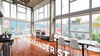 Incredible Live/Work Loft at the Edge :: #426 - 289 Alexander St, Vancouver