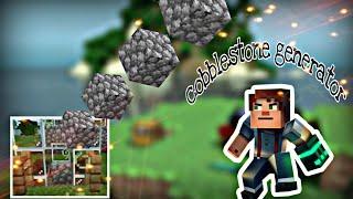 November 2019 EZand fast Cobblestone Generator making| by Hellzeye