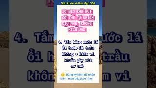 Bí Quyết Giữ Gìn Sức Khỏe Toàn Diện | Sức Khỏe và Làm Đẹp 360#ChămSócSứcKhỏe #LàmĐẹpTựNhiên #shorts