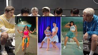 BTS REACTION Must Watch New Song Dance Video 2024, Anushka Sen,  Jannat Zubair Indias Best Tik tok