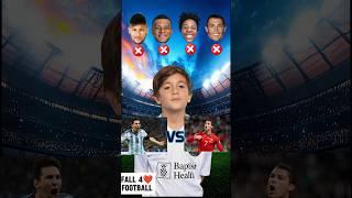 Ronaldo Jr vs THIAGO Messi He chooses his Father #football #cr7 #ronaldo #messi