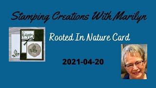 Rooted In Nature Birthday Card