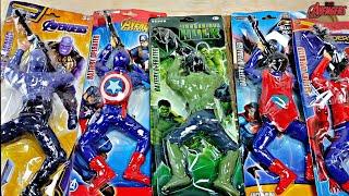 AVENGERS TOYS/Action Figures/Unboxing/Cheap Price/Ironman,Hulk,Thor, Spiderman/Toys.