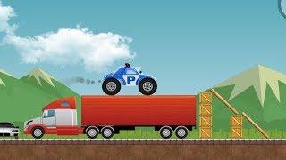 game Big Wheels Robocar Poli car /game dua xe dia hinh/kc car for kids