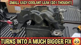 Coolant Leak Appeared To Be A Simple Fix... I Should have Investigated Further...
