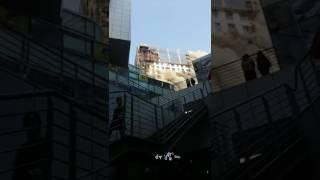 긴급상황!!! 엠비씨 건물만들은데에서 불이났다 지금 연기가 수색동에 있다
