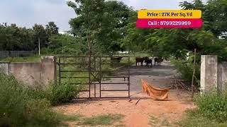 HMDA PLOT FOR SALE IN ADIBATLA | KONGARAKALAN MANGALPALLY 100 FEET ROAD 2nd BIT | CALL 8799229999