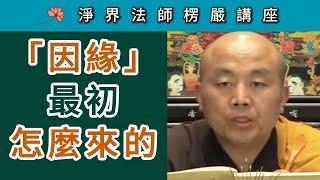 「因緣」最初 怎麼來的？~ 淨界法師《楞嚴經》講座