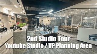 2nd Studio Tour: Youtube Studio / VP Planning Area