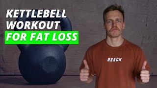 Best Kettlebell Workout for Fat Loss (10 MINUTES!)