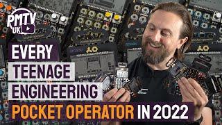 Every Teenage Engineering Pocket Operator In 2022 - Full Range Overview & Comparison