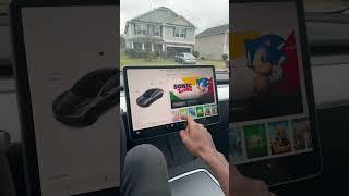 How to download games Tesla Model 3