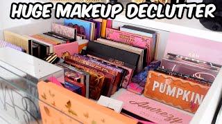 MASSIVE MAKEUP DECLUTTER! CLEARING OUT MY COLLECTION FOR THE NEW YEAR...