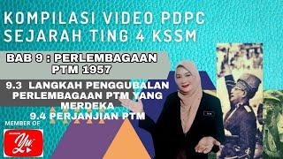 BAB 9 :  PERLEMBAGAAN PTM 1957- 9.3 LANGKAH PENGGUBALAN PERLEMBAGAAN PTM 9.4 PERJANJIAN PTM