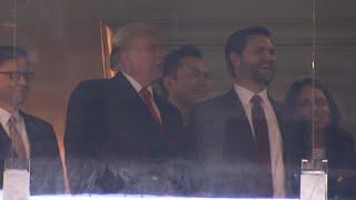 Elon Musk, Trump, JD Vance attend annual Army-Navy game (Dec. 14, 2024)