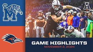 Game Highlights: Memphis vs UTSA (November 2, 2024)