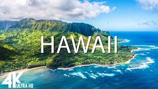 FLYING OVER HAWAII (4K UHD) - Relaxing Music Along With Beautiful Nature Videos - 4K Video ULTRA HD