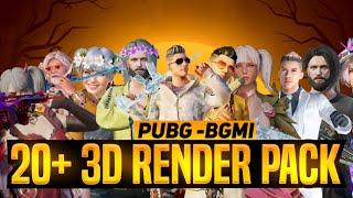 20+ PUBG -BGMI 3D Character Png Pack Free To Us || Bgmi PUBG 3d best Character Png Pack 2023 #2