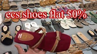 Ecs Shoes and Bags Mid Summer Sale Flat 50% Off || Ecs New Designs in Bags and Shoes  August 2024