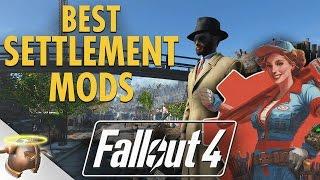 The best Fallout 4 SETTLEMENT MODS! | RangerDave