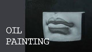 Oil painting process. 유화 과정.