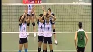 Vòng 2 giải bóng chuyền VĐQG: Bộ Tư Lệnh Thông Tin LienVietPostBank vs VTV BĐLA - set 1