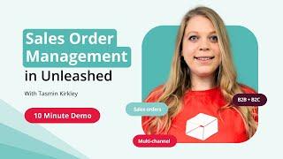 Sales order management in Unleashed