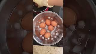 계란을 얼음에 넣어야 하는 이유 #계란샌드위치 #계란 삶는법 #살림 #쉬운요리