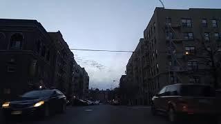 Driving by Hunts Point in the Bronx,New York