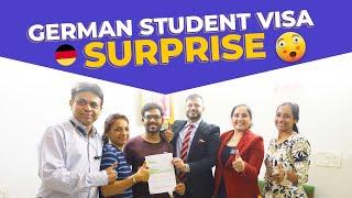 Surprising Student and Family with VISA | German Student Visa | Surprise Vlog | Amratpal a Vision