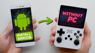 How to install ArkOS on R36S console USING ANDROID | Step-by-Step Guide