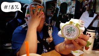 Trying Cross Stitching // "Crafts with Christine"