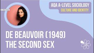 DE BEAUVOIR - THE SECOND SEX | CULTURE & IDENTITY | AQA A-LEVEL SOCIOLOGY