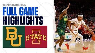 No. 3 Iowa State vs. No. 25 Baylor | FULL GAME HIGHLIGHTS