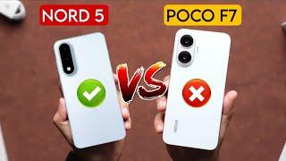 Poco F7 Vs Oneplus Nord 5 Full Comparison | Poco F7 Launch Date In India ???