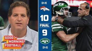 GMFB | "NY are choking!" - Peter Schrager blames Robert Saleh in Jets disappointing loss to Broncos