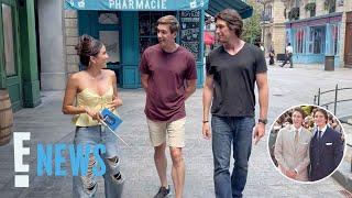 Harry Potter's James, Oliver Phelps Reveal What Goes Down in Cast Group Chat | E! News