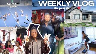 WEEKLY VLOG : Graduation de ma soeur, Show de gym, CHIT-CHAT avec mon chéri sur la vie a Montréal