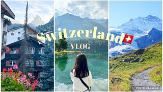 Switzerland trip Vlog｜A trip to Switzerland with breathtaking views️Glacier Express/Hiking