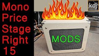 Tuning my $140 Monoprice Stage Right 15w tube amp into a FIRE BREATHING MONSTER!  Amp mods