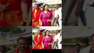 Actress #Sanghavi With Her Family Spotted at Tirumala | #shorts | Youtube Shorts | Tollywood Today