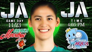 JAJA OSAKA MARVELOUS VS KUROBE #jajasantiago #jiamoradodeguzman #kurobe