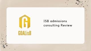 How I Chose an MBA Admission Consultant | Goalisb - MBA Admission Consultants