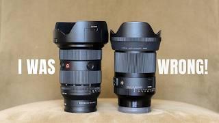 Sony 24-70mm vs Sigma 35 + 85mm — best wedding photography lens?!