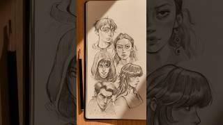 how to draw heads using loomis method #shorts #reels #drawing