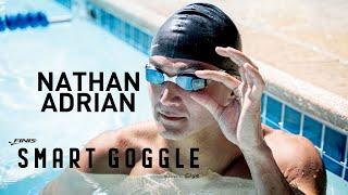 Nathan Adrian Partners with FINIS Smart Goggle for Training and Coaching