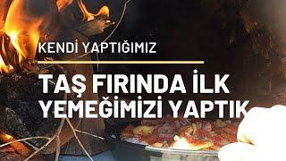 TAŞ FIRINDA İLK YEMEK \ FOLLUKTAN YUMURTA TOPLAMA \ KOYUNLARLA TAVUKLARLA ÇİFTLİK HAYATI \ KÖY VLOG