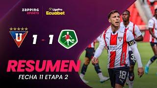 Liga 1 - 1 Mushuc Runa Resumen Fecha 11 / 2da Etapa / LigaPro Ecuabet