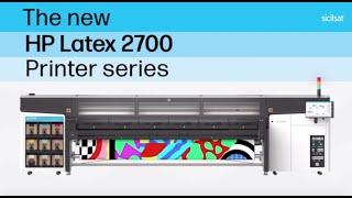 Nuova HP Latex serie 2700